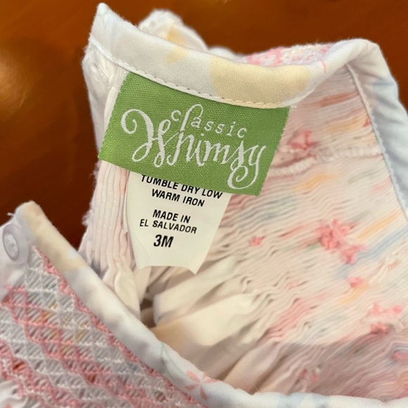 Baby girls spring / Easter dress - Picture 3 of 3